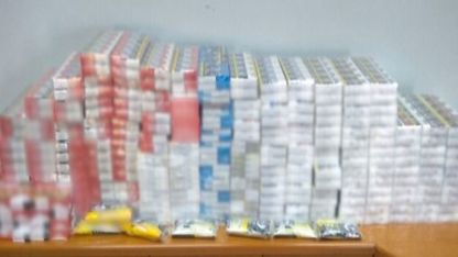 1.720 paket kaçak sigara ile yakalandılar