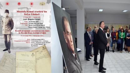 Filibe’de “Atatürk’ün Sofya Günleri” sergisi 