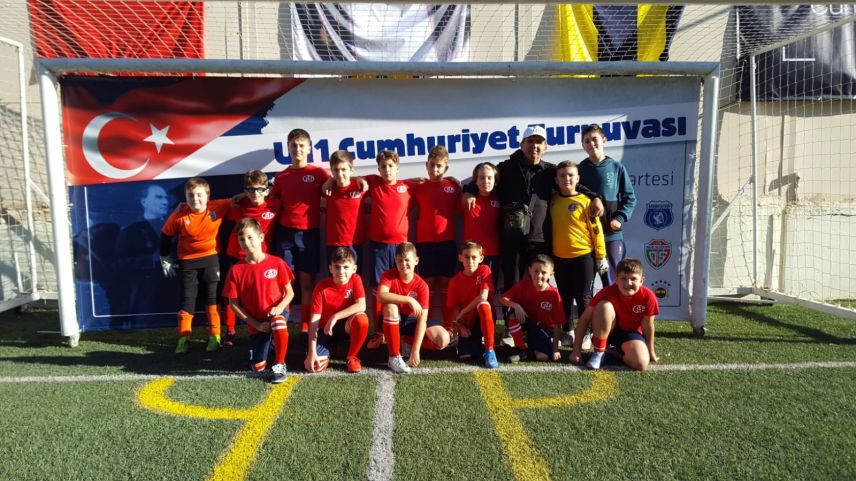 GTGB Futbol Takımı, Fenerbahçe Akademisi U11 Cumhuriyet Turnuvası'na katıldı