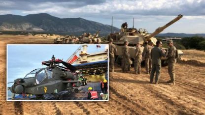 Batı Trakya'ya 600 Amerikan askeri ve saldırı helikopterleri geliyor