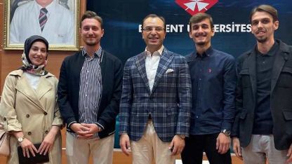 Levent Sadık Ahmet Ankara’da temaslarda bulundu