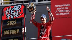 MotoGP'de şampiyon İtalyan pilot Francesco Bagnaia oldu