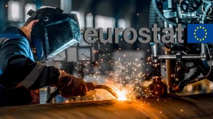 Euro bölgesinde sanayi üretimi yükselişte