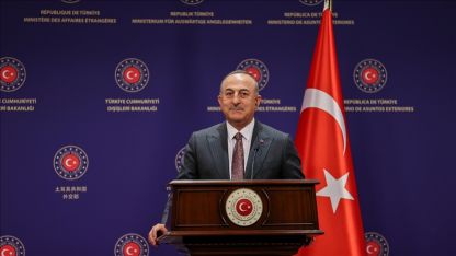 Çavuşoğlu: Tehditlere boyun eğmeyen bir Türk dünyası var