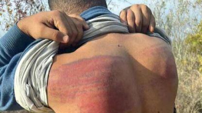 Güvenlik güçlerinden düzensiz göçmenlere işkence!