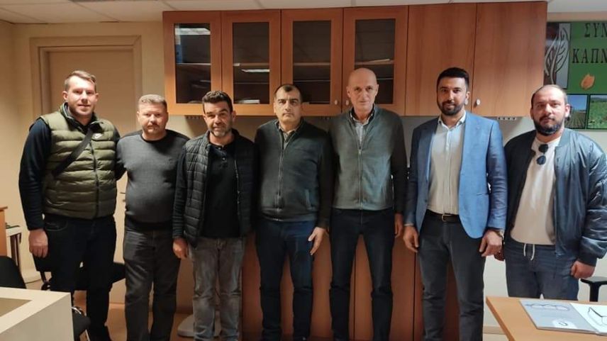 SYRİZA MYK Üyesi Ferhat, Trakya Tütün Üreticileri Kooperatifi'ni ziyaret etti