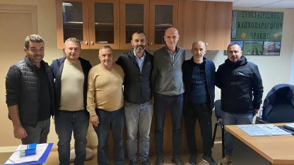 Green Road ortakları, yeni seçilen kooperatif yönetimini ziyaret etti