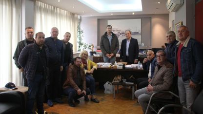 Bulgaristanlı  yöneticiler Gümülcine Belediyesini ziyaret etti