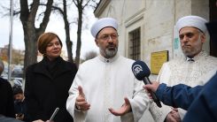 "Türkiye'nin tahrip olmuş camilerin hizmete kavuşturulmasında büyük desteği oldu"