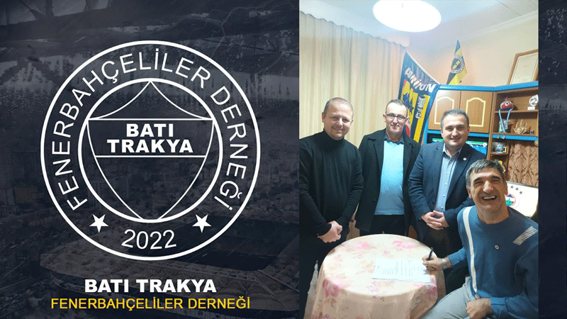 Batı Trakya Fenerbahçeliler Derneği'nden anlamlı ziyaret