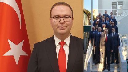 Türkiye'nin Gümülcine Başkonsolosu Aykut Ünal bugün göreve başladı