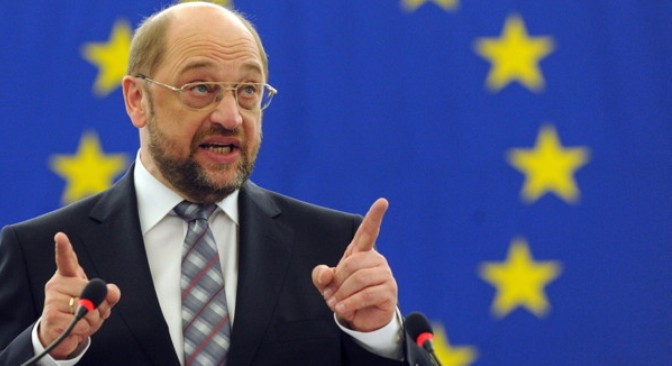 Avrupa Parlamentosu Başkanı Martin Schulz: “Yunan hükümeti çizgisini belirlemek zorunda”