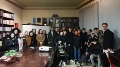 Ketenlik köyünde gençlere yönelik konferans