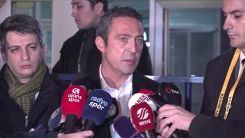 Fenerbahçe Kulübü Başkanı Ali Koç, derbi yenilgisi nedeniyle taraftardan özür diledi