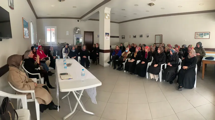 Kadına Umut Topluma Hayat projesinin altıncı hafta programı tamamlandı