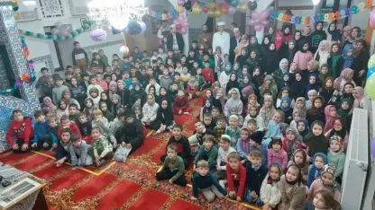 İskeçeli çocuklar Regaib programında Çınar Camii’nde buluştu