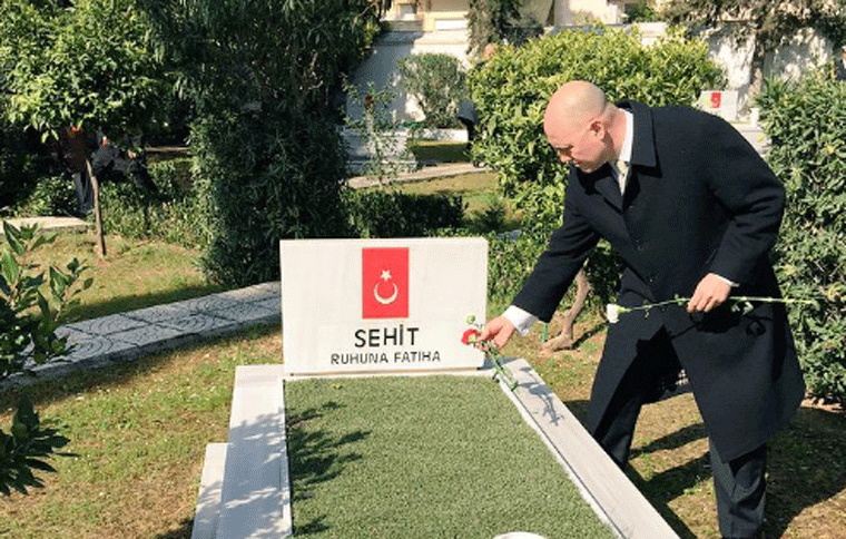 Çanakkale Şehitleri Yunanistan'da da Anılıyor