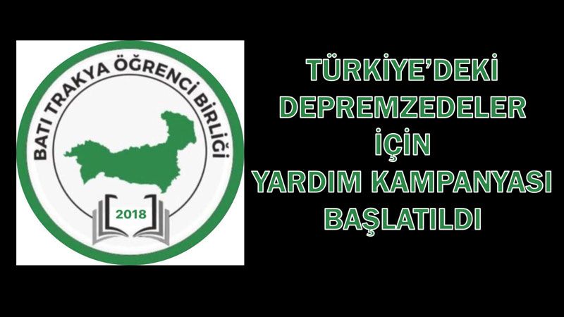 Türkiye'deki depremzedeler için BATÖB harekete geçti!