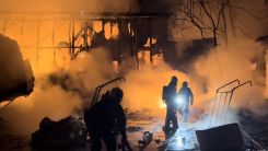 Şapçı bölgesinde yangın: Bir ev yandı