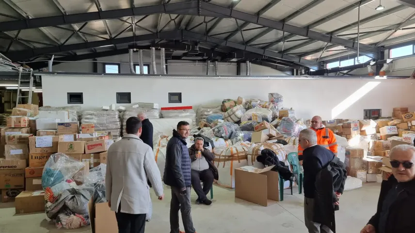 Batı Trakya’da yardım seferberliği sürüyor