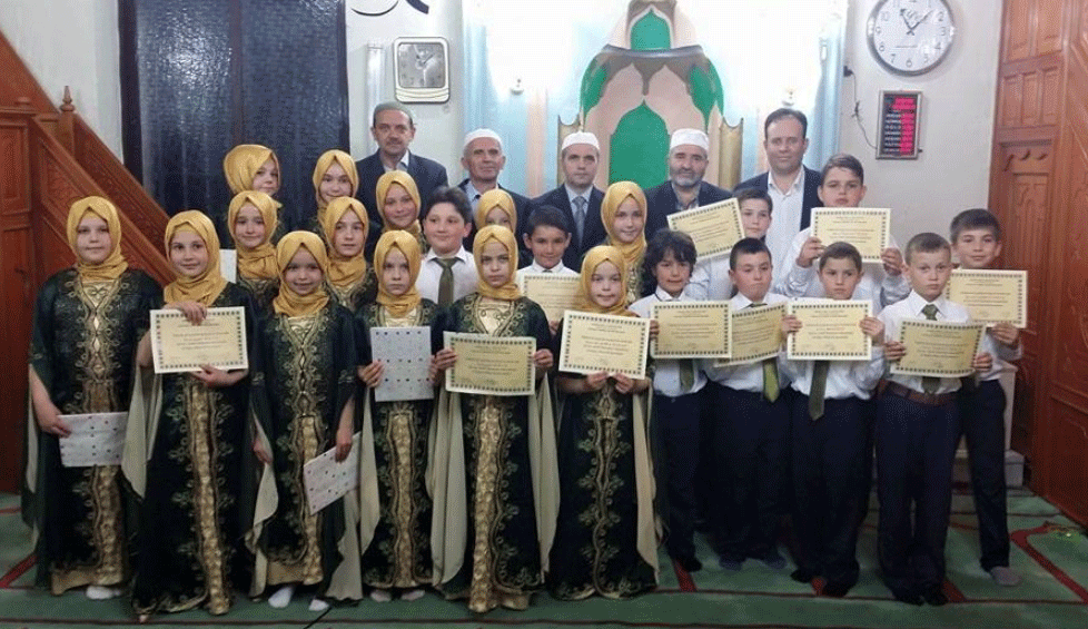 Kurcalı köyünde hatim merasimi düzenlendi