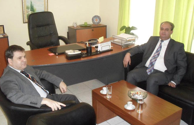 Timonier, Bağımsız Milletvekili Mandacıyı Ziyaret Etti