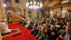 İskeçe’de depremzedeler için okunan hatimlerin duası yapıldı