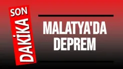 Malatya’da yeni deprem: Binalar yıkıldı