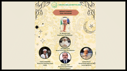 Kırcaali şehrinde Berat Kandili programı düzenlenecek