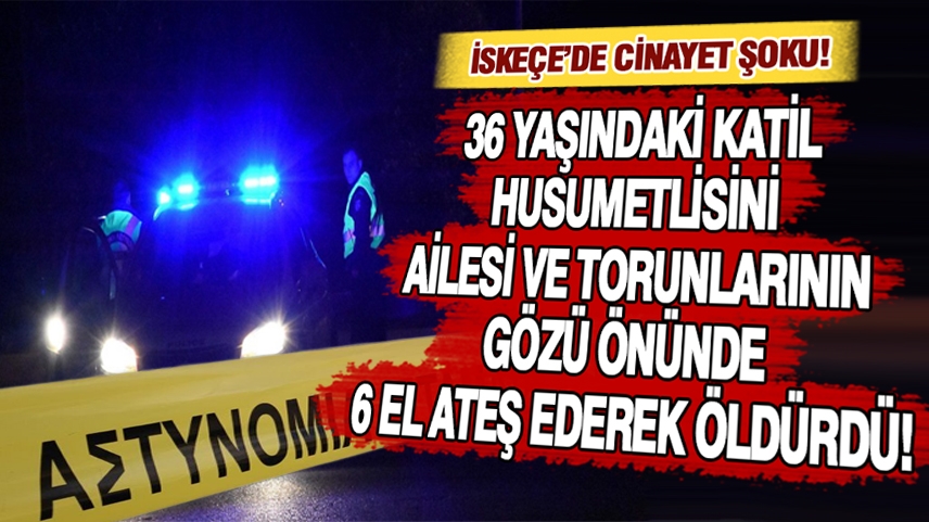 İskeçe'de cinayet!