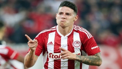 Olympiakos'ta James Rodriguez'in sözleşmesi feshedildi