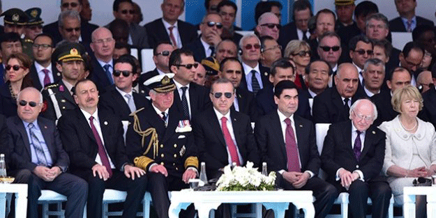 Çanakkale Savaşları'nın 100. Yılını Anma Töreninde Dünya'ya Barış Mesajı