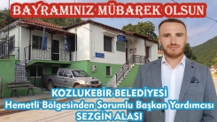 Hemetli Bölgesi Başkan Yardımcısı Sezgin Alası'dan bayram mesajı