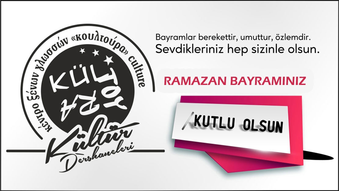 KÜLTÜR DERSHANELERİ sahiplerinden, bayram tebriği