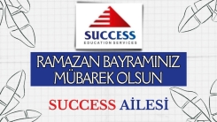 İskeçe'nin tecrübeli Eğitim Hizmetleri Kurumu SUCCESS ailesi hayırlı bayramlar diler 
