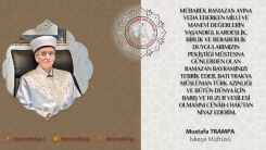 İskeçe Müftüsü MUSTAFA TRAMPA Ramazan Bayramınızı kutlar