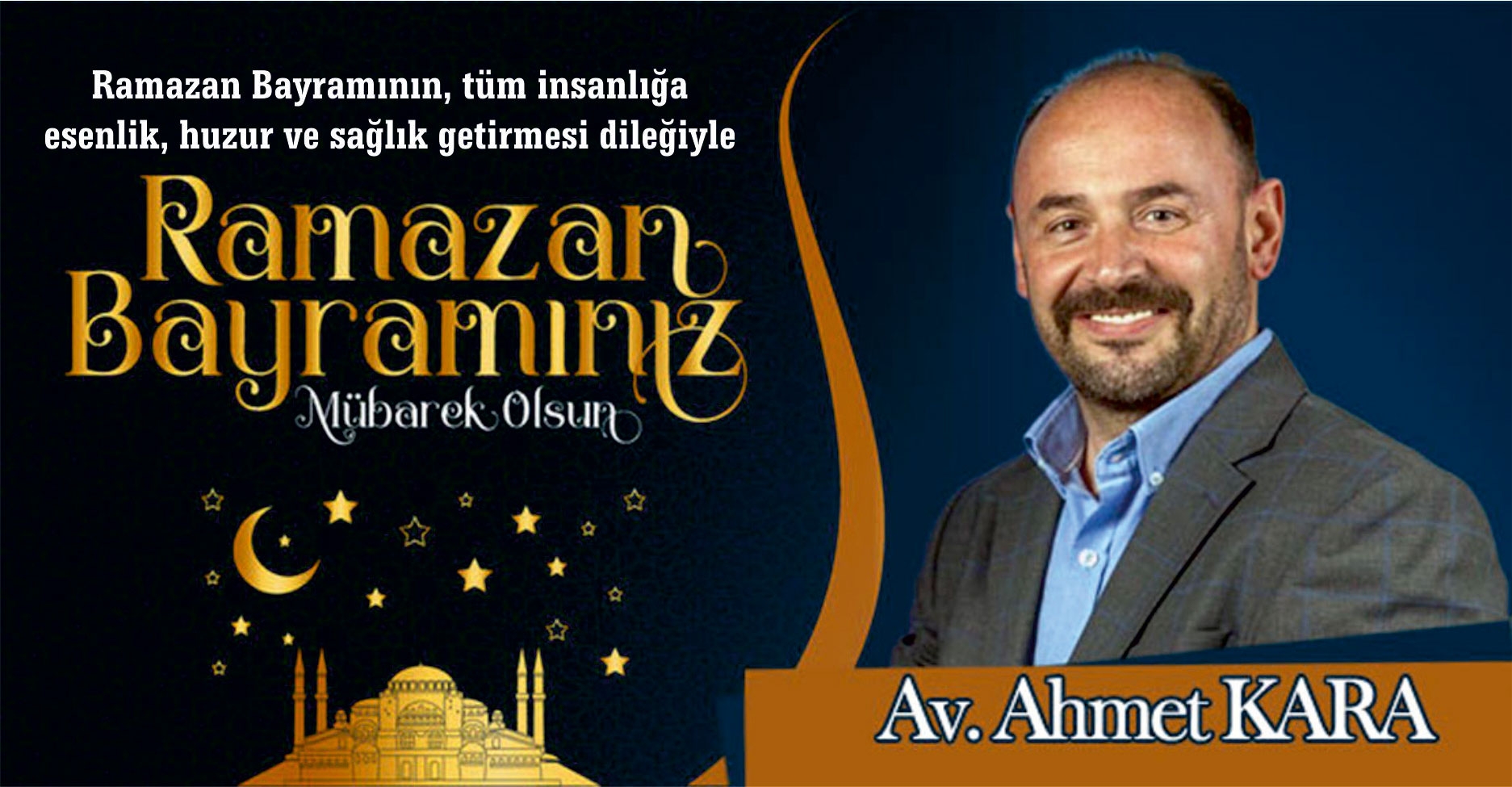 Batı Trakya Azınlık Okulları Encümenler Birliği Derneği Başkanı Avukat AHMET KARA bayramınızı kutlar