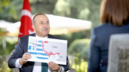 Yunan basını: Çavuşoğlu kışkırtıyor