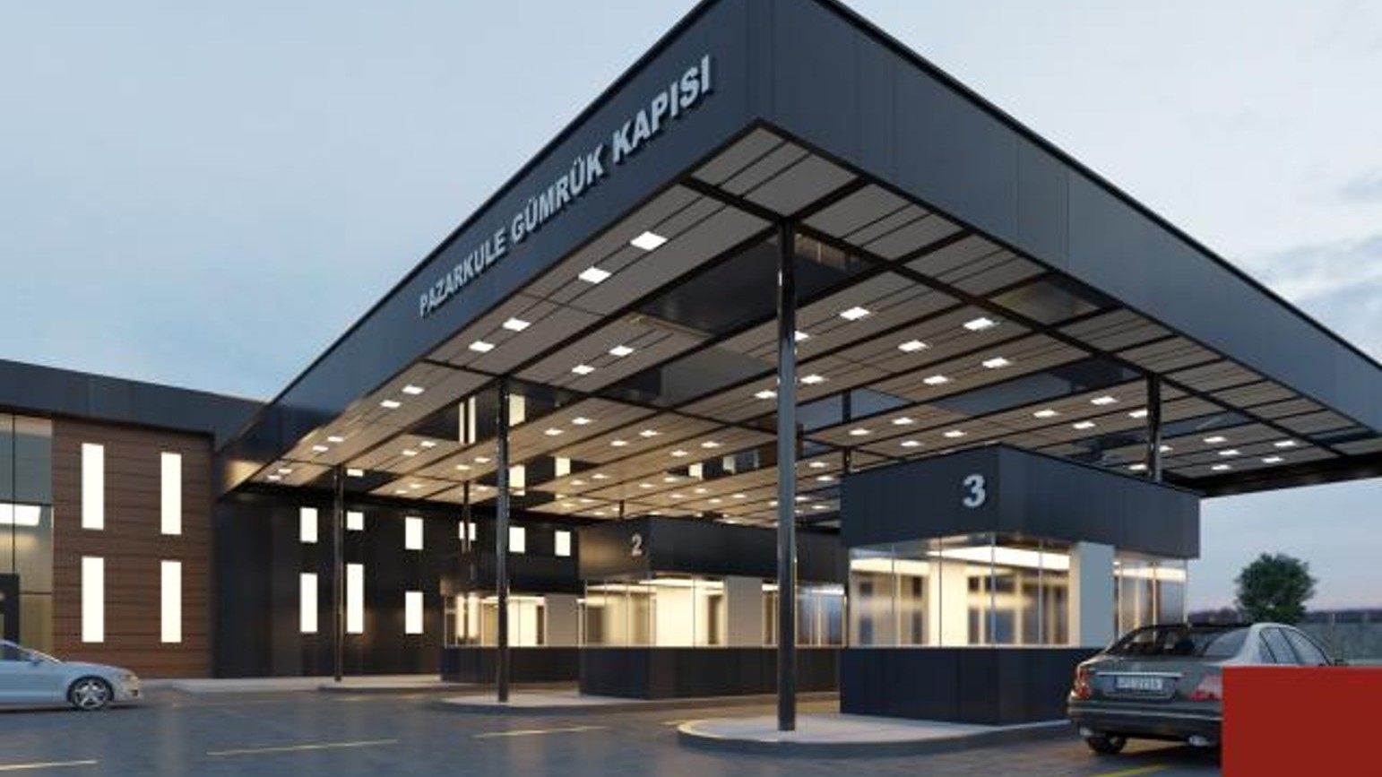 Yenilenen Pazarkule Sınır Kapısı açılıyor