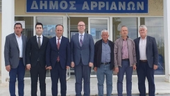 Başkonsolos Aykut Ünal'dan Kozlukebir Belediyesi'ne ziyaret