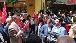 Çipras, Dedeağaç'ta Özgür Ferhat'ı yanından ayırmadı 