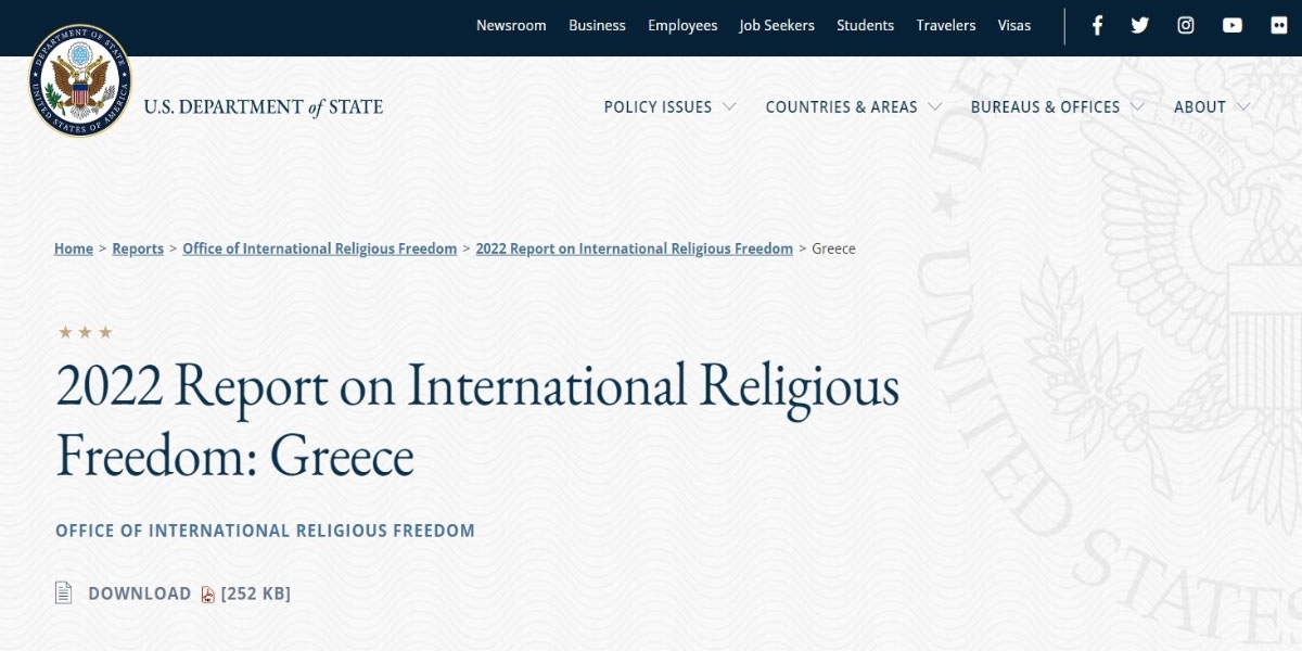 2022 Dini Özgürlükler Raporu yayımlandı