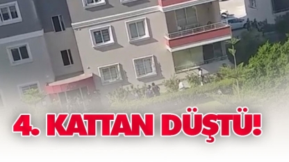 4. kattan düşen yaşlı adam hayatını kaybetti