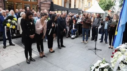 Saraybosna: “Ferhadiye Katliamı”nda hayatını kaybedenler için tören düzenlendi