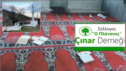 Çınar Derneği, Batı Trakya'da Kur'an ve camiye yapılan saldırıyı kınadı