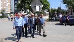 Çamerya katliamı için Yunanistan'ın Edirne Konsolosluğu'na siyah çelenk bırakıldı