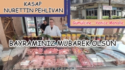 Yenice Mahalle Kasabı Nurettin Pehlivan'dan bayram mesajı
