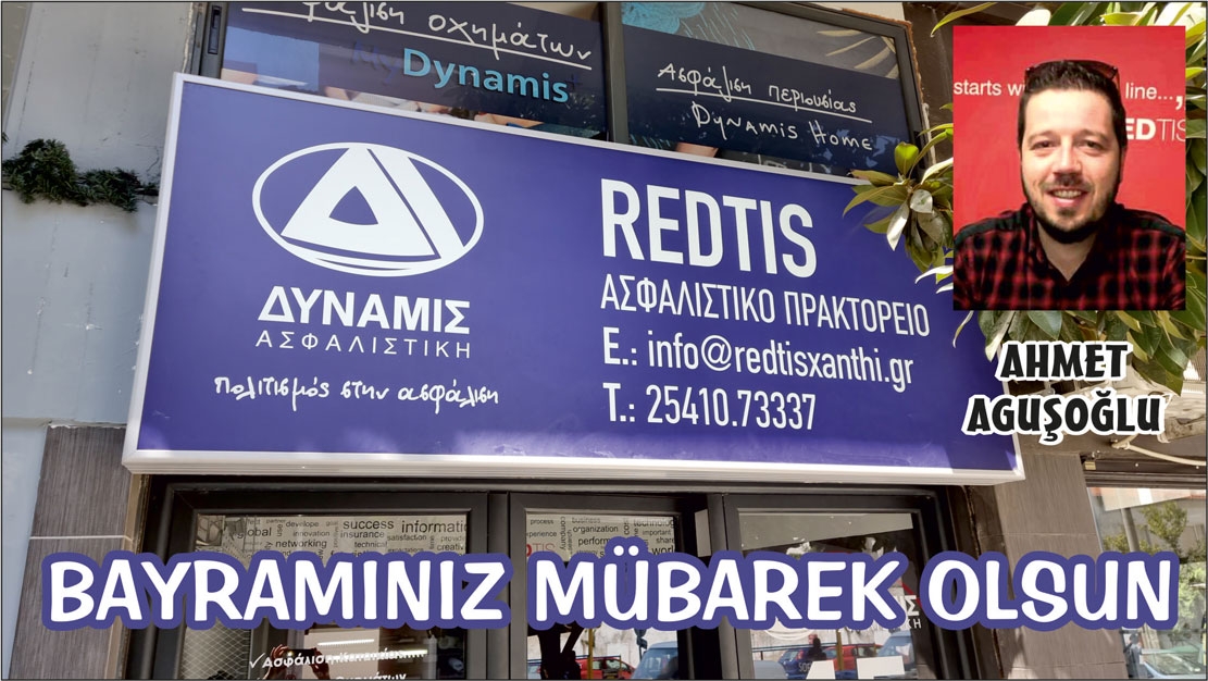 REDTIS Sigorta Şirketi sahibi Ahmet Aguşoğlu'ndan Kurban Bayramı tebriği 