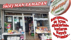 "ARİSTON" market sahibi Süleyman Ramadan Kurban Bayramınızı tebrik eder 