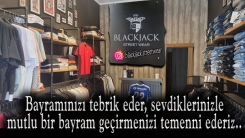 BLACKJACK STREET WEAR mağazası Kurban Bayramınızı kutlar 